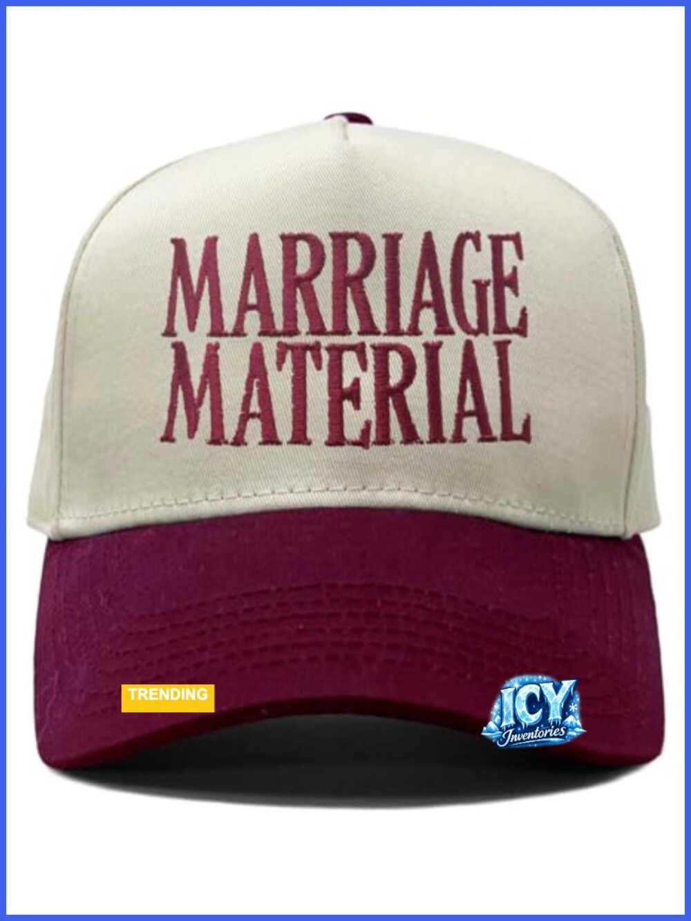 Trucker Snapback Baseball Cap Cotton Polyester Adjustable Curved Brim Dad Hat